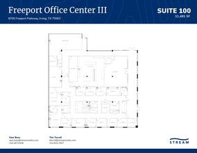 8700 Freeport Pkwy, Irving, TX for lease Floor Plan- Image 2 of 2