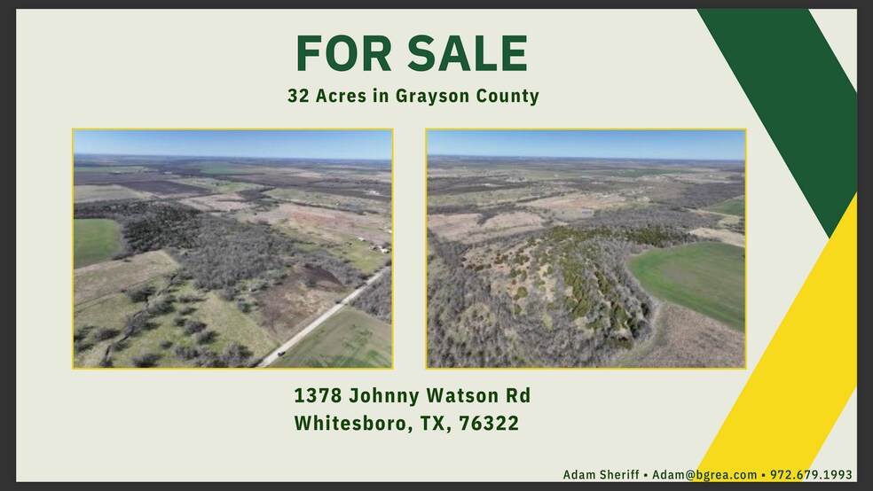 1378 Johnny Watson rd, Howe, TX à vendre - Photo du bâtiment - Image 2 de 3