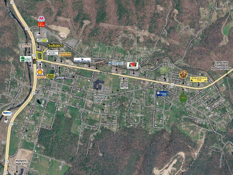 Hwy 19E Hwy, Hampton, TN à vendre - Photo du bâtiment - Image 3 de 4