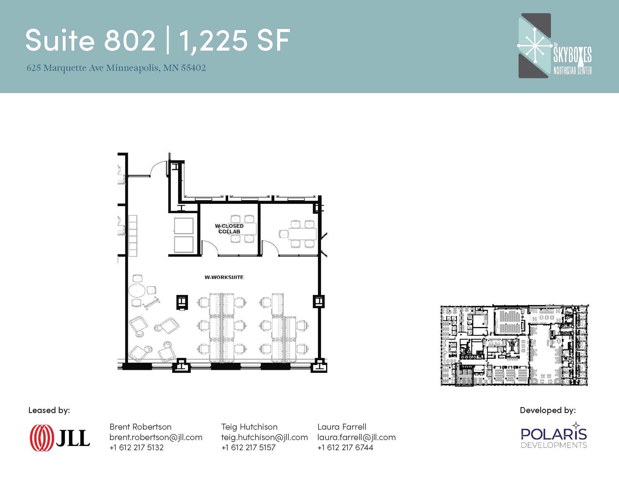 625 Marquette Ave, Minneapolis, MN for lease Floor Plan- Image 1 of 1