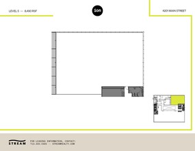 4201 Main St, Houston, TX for lease Floor Plan- Image 1 of 1