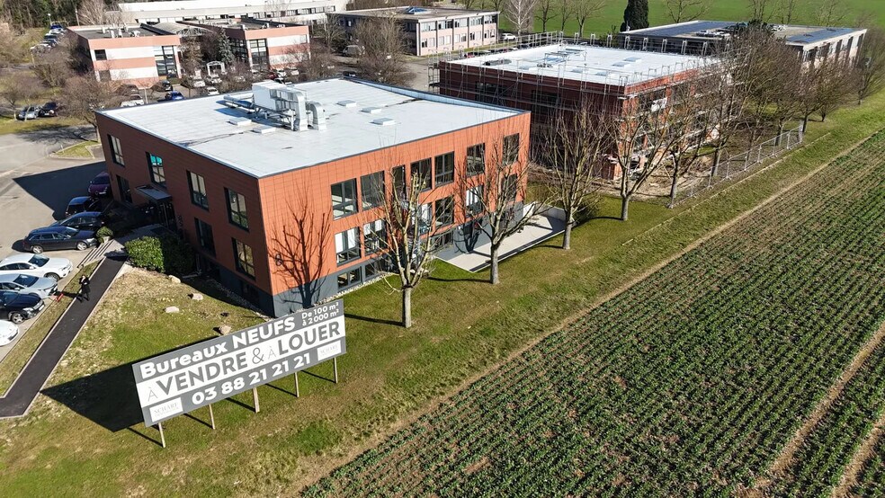 8 Rue Du Parc, Oberhausbergen à vendre - Aérien - Image 2 de 2