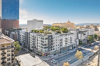 1120 W 6th St, Los Angeles, CA - AERIAL map view