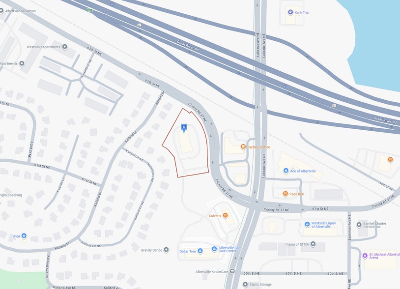 11011 61st St NE, Albertville, MN for lease - Plat Map - Image 2 of 2