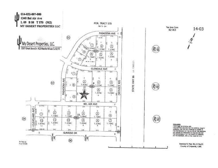 1340 Bel Air Ave, Thermal, CA à vendre - Photo du bâtiment - Image 2 de 6