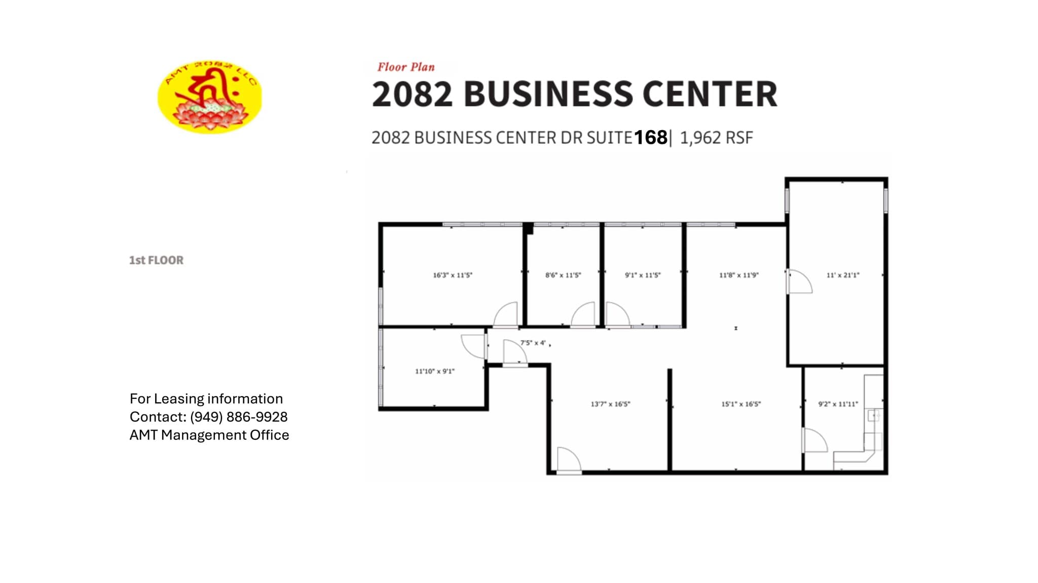2082 Business Center Dr, Irvine, CA à louer Plan de site- Image 1 de 1