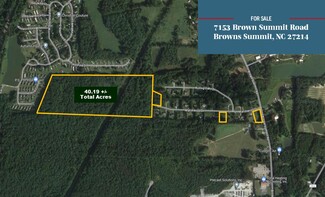 Plus de détails pour 7153 Brown Summit, Browns Summit, NC - Terrain à vendre