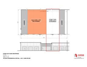 5540 S East St, Indianapolis, IN à louer Plan de site- Image 1 de 1
