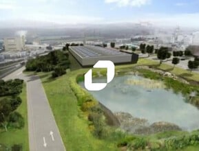 Saint-Quentin-Fallavier - Aerial  map view