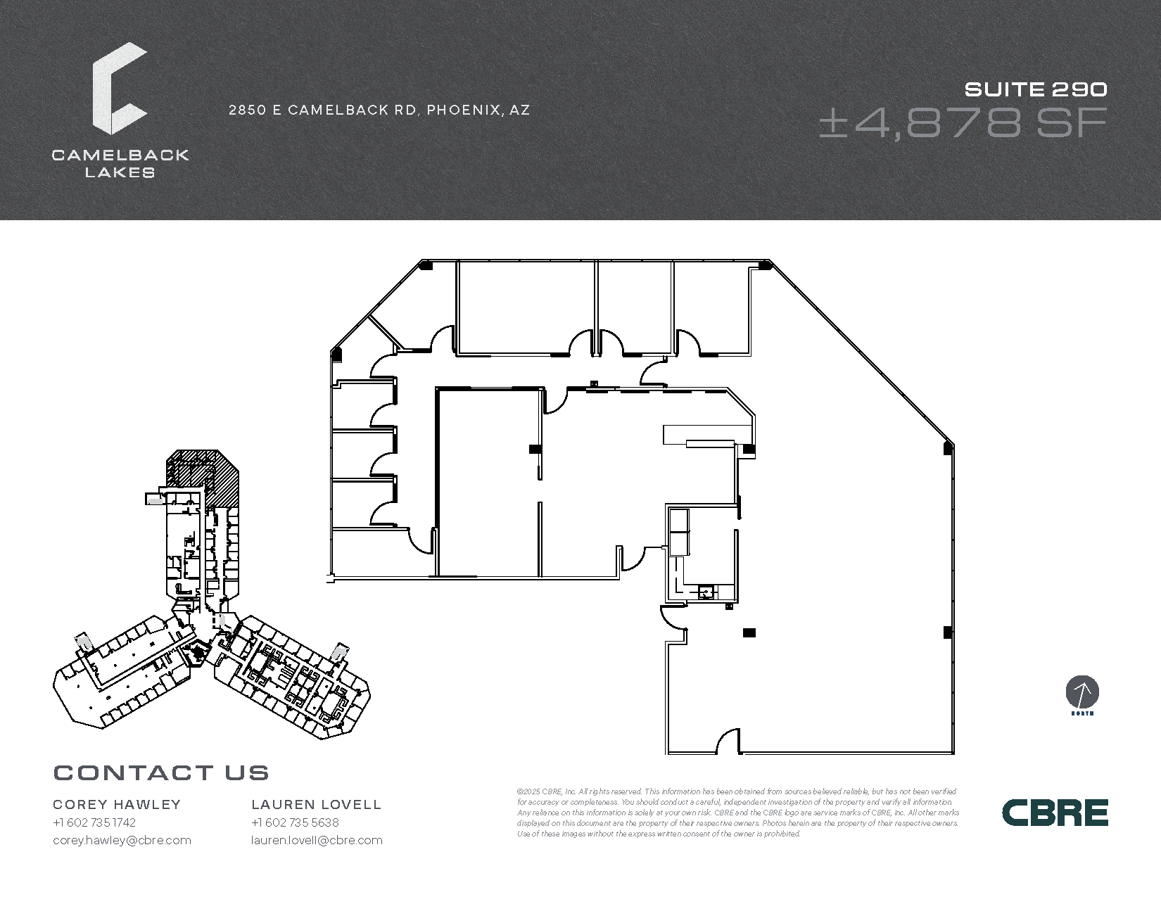 2850 E Camelback Rd, Phoenix, AZ for lease Floor Plan- Image 1 of 1