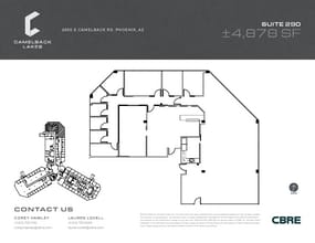2850 E Camelback Rd, Phoenix, AZ for lease Floor Plan- Image 2 of 2