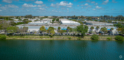 4100 N Powerline Rd, Pompano Beach, FL - aerial  map view