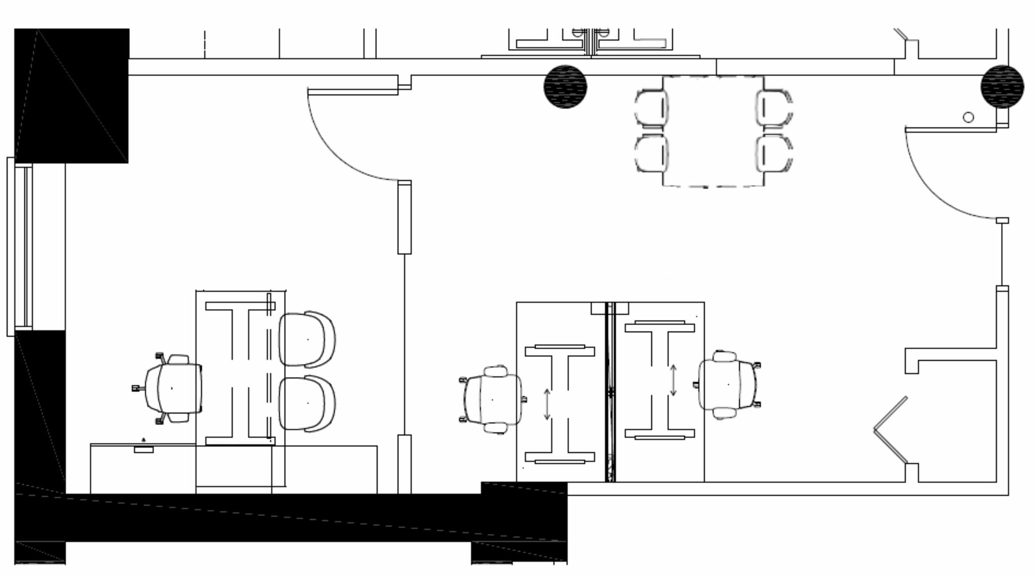 440 N Wells St, Chicago, IL à louer Plan d’étage- Image 1 de 4