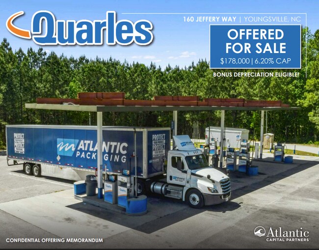 More details for 160 Jeffrey Way, Youngsville, NC - Retail for Sale