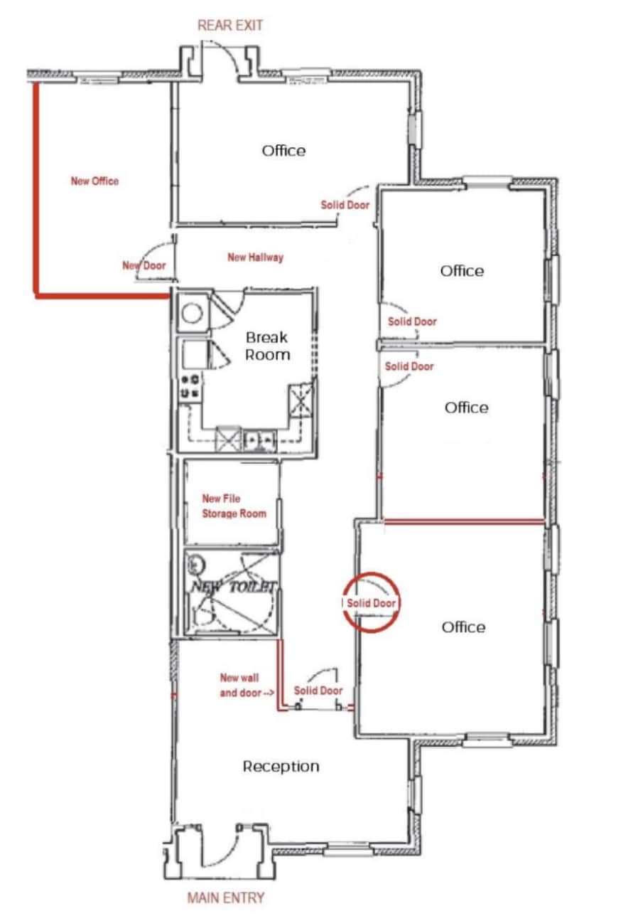 261 E Southlake Blvd, Southlake, TX à louer Plan d’étage- Image 1 de 1