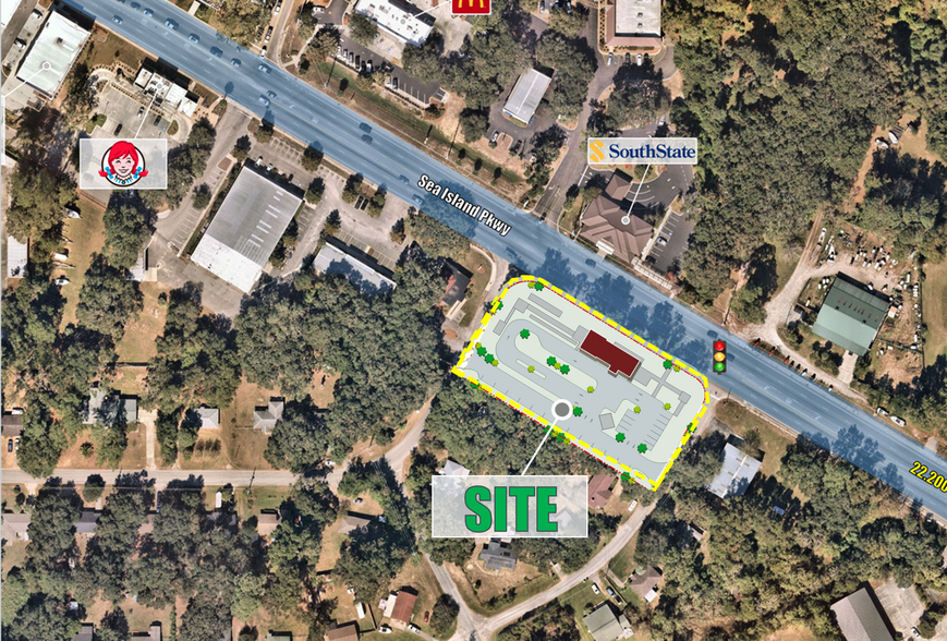 188 Sea Island Pkwy, Beaufort, SC for lease - Building Photo - Image 2 of 3