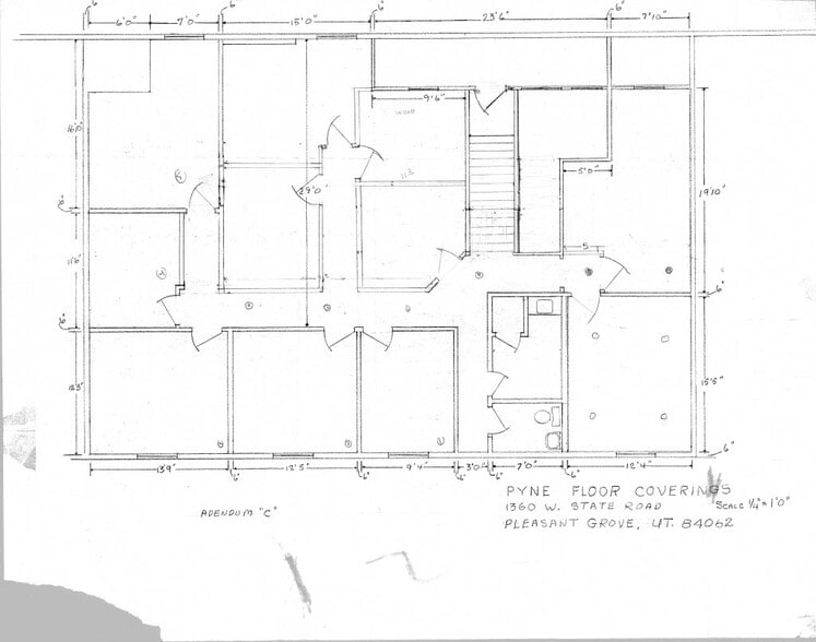 1360 W State Rd, Pleasant Grove, UT for lease - Floor Plan - Image 1 of 1