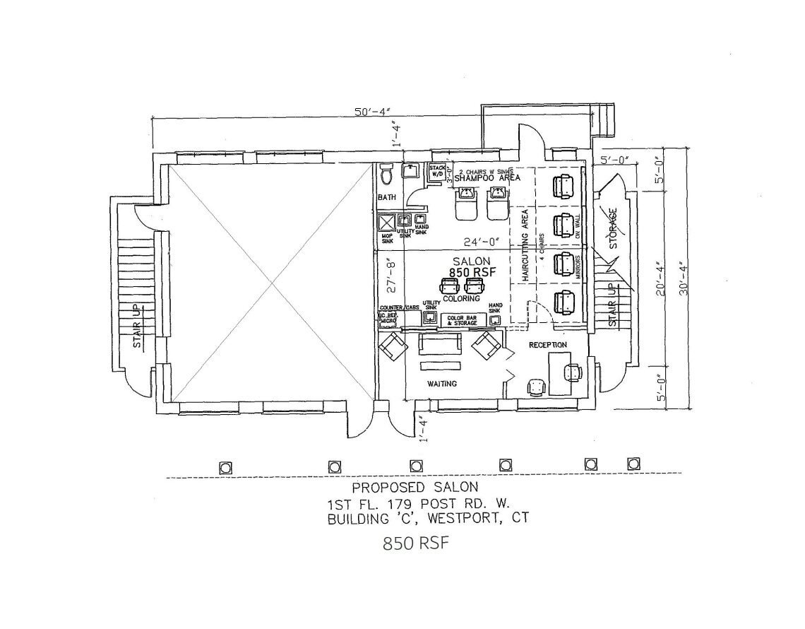 175-179 Post Rd W, Westport, CT à louer Plan d  tage- Image 1 de 2