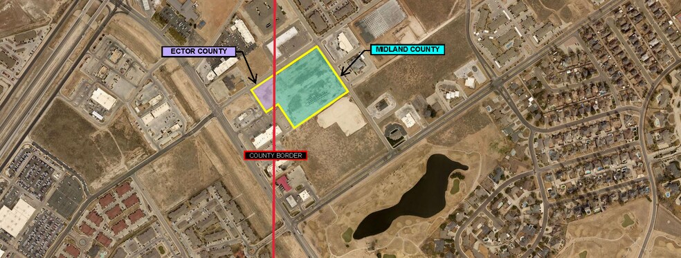 Brownstone Road, Odessa, TX à vendre - Aérien - Image 2 de 2