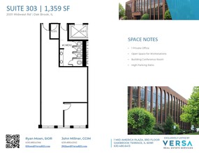 2001 Midwest Rd, Oak Brook, IL à louer Plan d’étage- Image 1 de 1