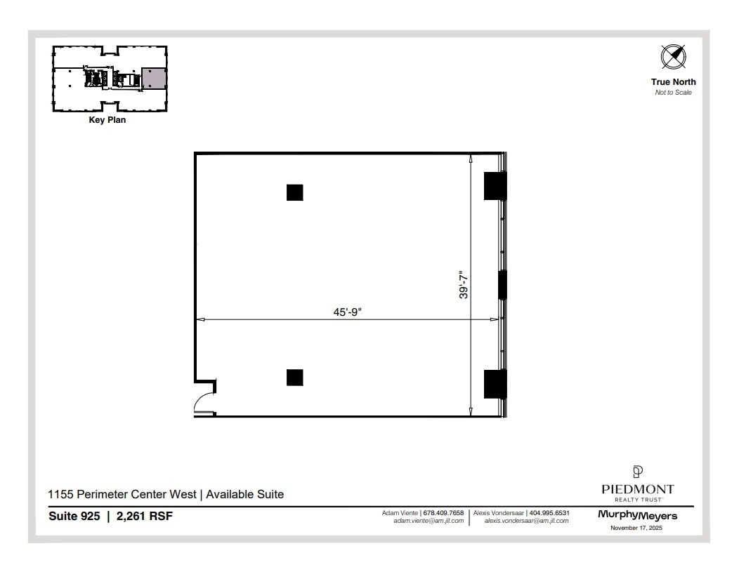 1155 Perimeter Ctr W, Atlanta, GA for lease Floor Plan- Image 1 of 1