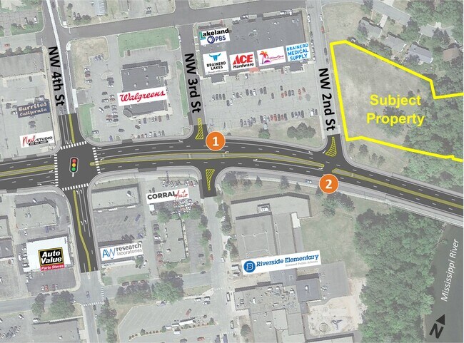 More details for NW 2nd and Washington St, Brainerd, MN - Land for Sale