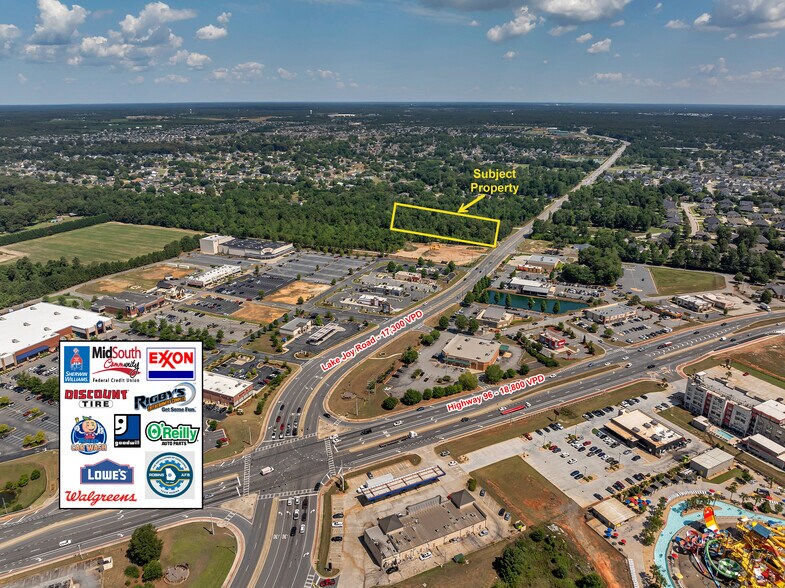 0 Lake Joy Rd, Warner Robins, GA à louer - Aérien - Image 2 de 3