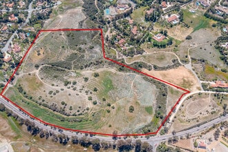 Paseo Delicias Paseo, Rancho Santa Fe, CA - AERIAL  map view - Image1