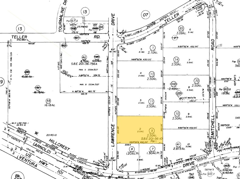 670 Lawrence Dr, Thousand Oaks, CA à louer - Plan cadastral - Image 3 de 5