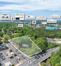 3921-3945 The Plaza, Charlotte, NC - Aerial  map view - Image1