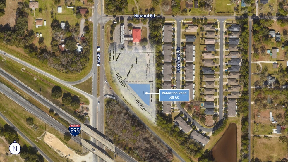 0 Pulaski Rd, Jacksonville, FL for sale - Aerial - Image 1 of 2