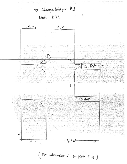 170 Changebridge Rd, Montville, NJ 07045 - Unité B3-1 - - Plan d’étage - Image 1 of 7