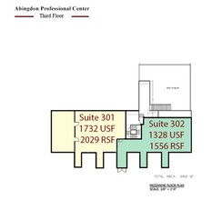 100 Abingdon Pl, Abingdon, VA à louer Plan d  tage- Image 1 de 1