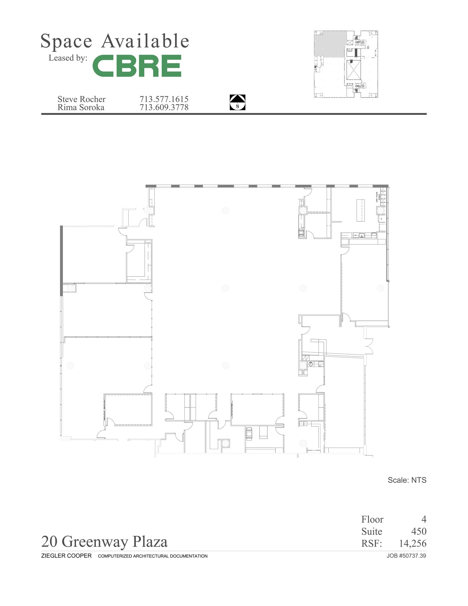 20 Greenway Plz, Houston, TX for lease Site Plan- Image 1 of 1