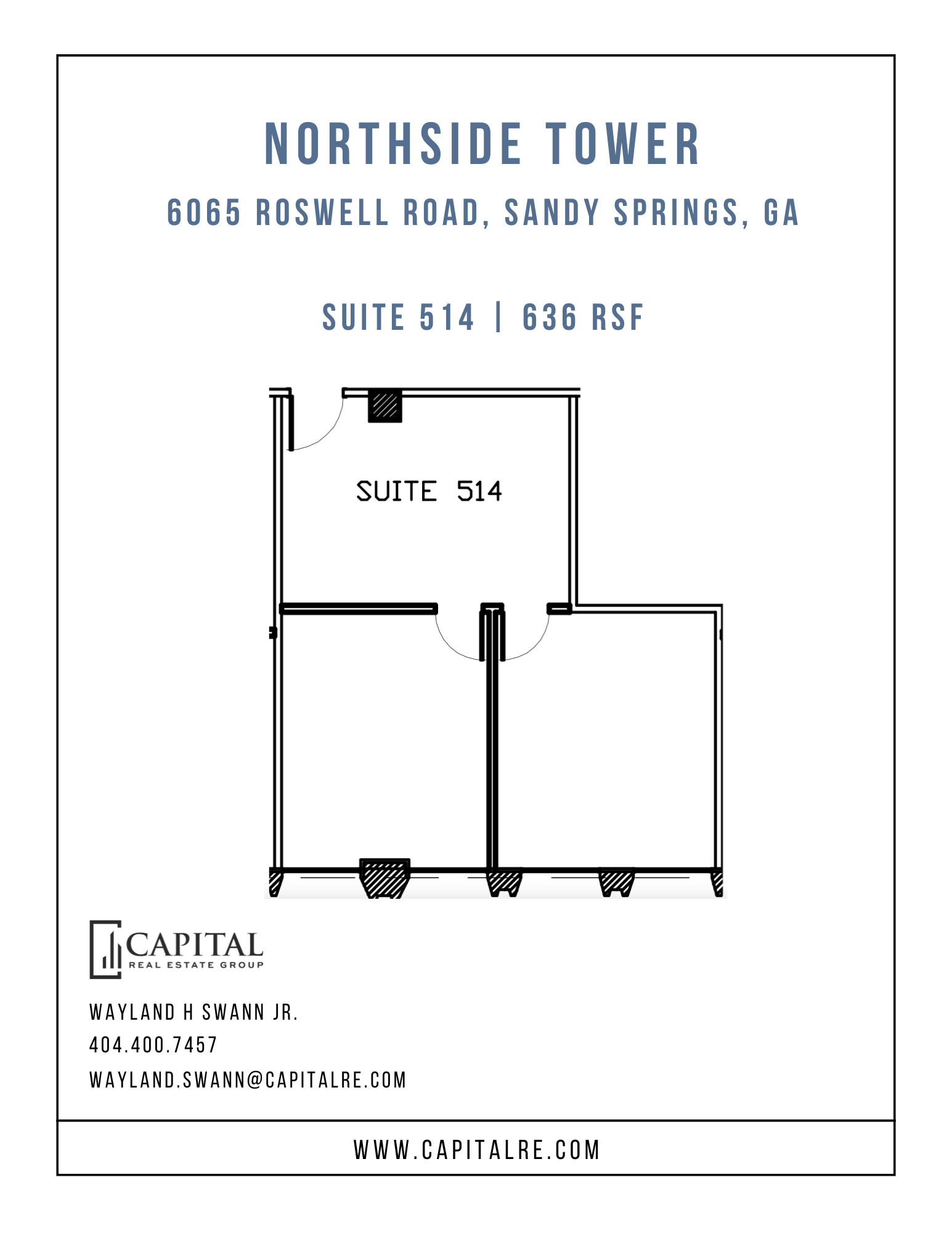 6065 Roswell Rd NE, Atlanta, GA for lease Floor Plan- Image 1 of 1