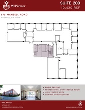 695 Mansell Rd, Roswell, GA à louer Photo intérieure- Image 1 de 1