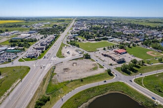 80A Archie Klaiber Trl, Strathmore, AB - AERIAL  map view - Image1