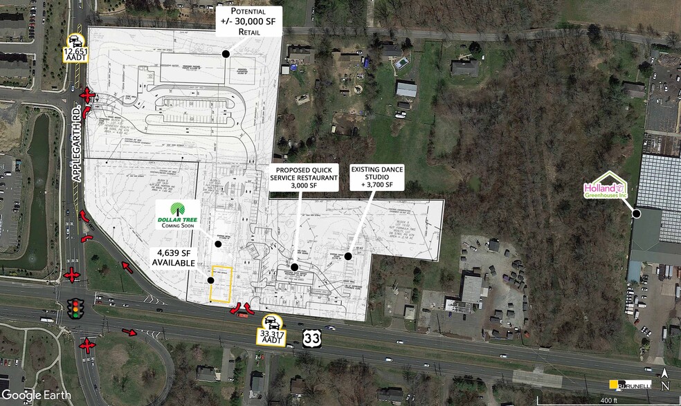 957 Route 33 W, Monroe Township, NJ for lease - Building Photo - Image 2 of 5