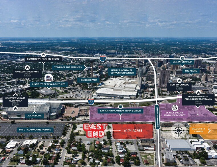 1220 E Commerce St, San Antonio, TX for sale - Building Photo - Image 1 of 5