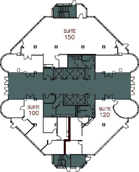 4270 Executive Sq, La Jolla, CA for lease Floor Plan- Image 1 of 1