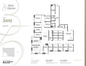 35 W Wacker Dr, Chicago, IL à louer Plan d’étage- Image 1 de 3