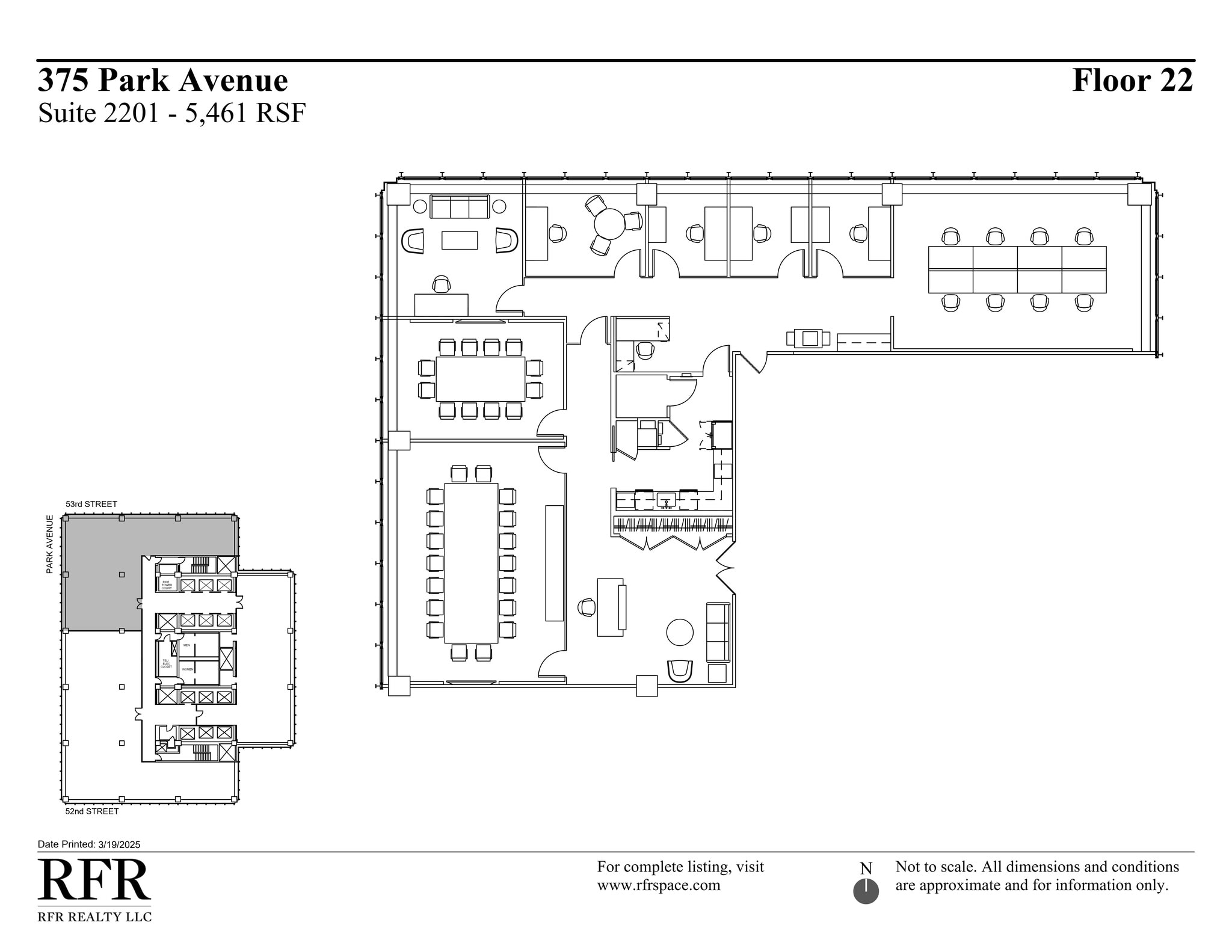 375 Park Ave, New York, NY for lease Site Plan- Image 1 of 2