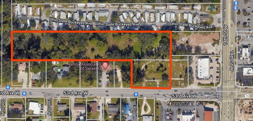 5244 14th W st, Bradenton, FL à vendre Aérien- Image 1 de 3