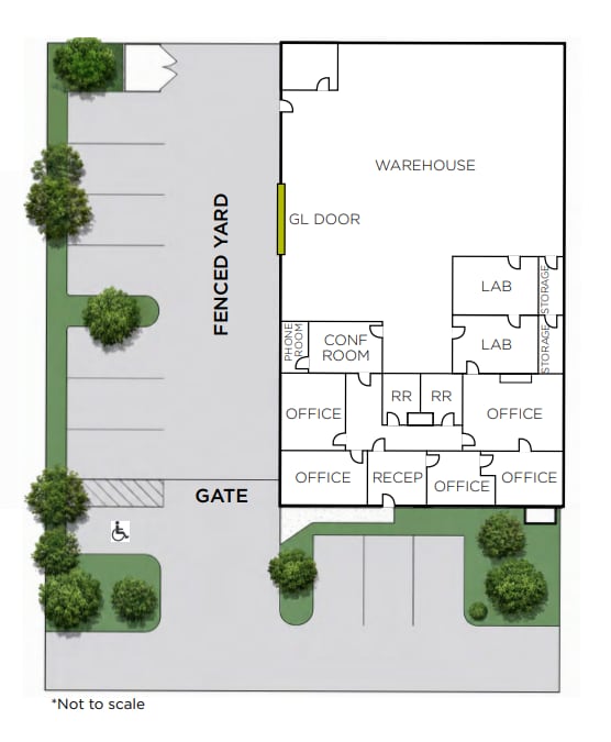 1240 Keystone Way, Vista, CA for lease Floor Plan- Image 1 of 1