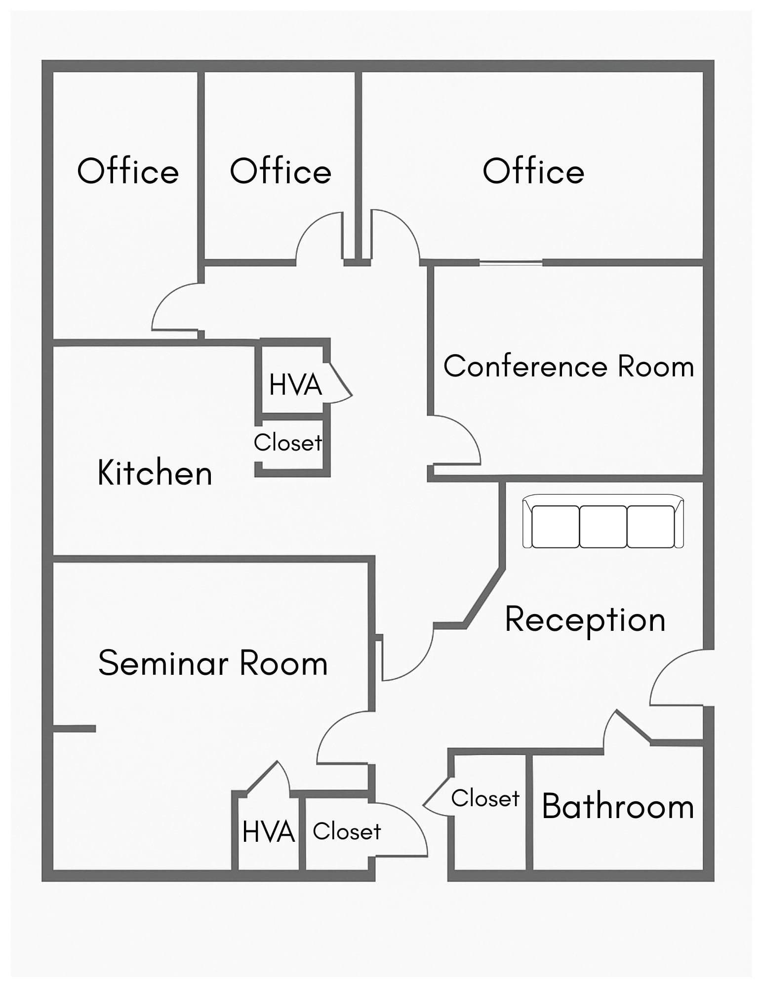 1612 N Portage Trl, Cuyahoga Falls, OH for lease Floor Plan- Image 1 of 1