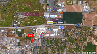 Garrity Blvd, Nampa, ID - Aerial  map view