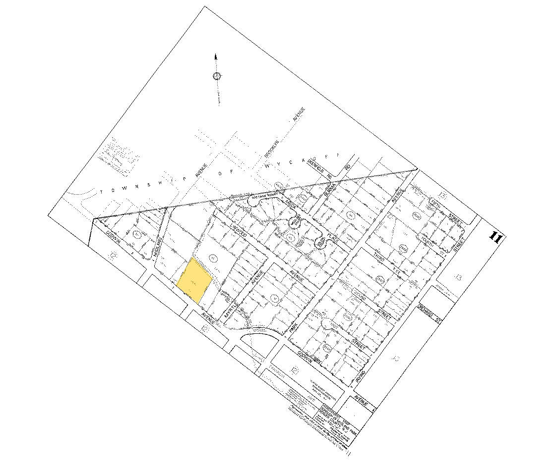 644-658 Godwin Ave, Midland Park, NJ à vendre Plan cadastral- Image 1 de 1