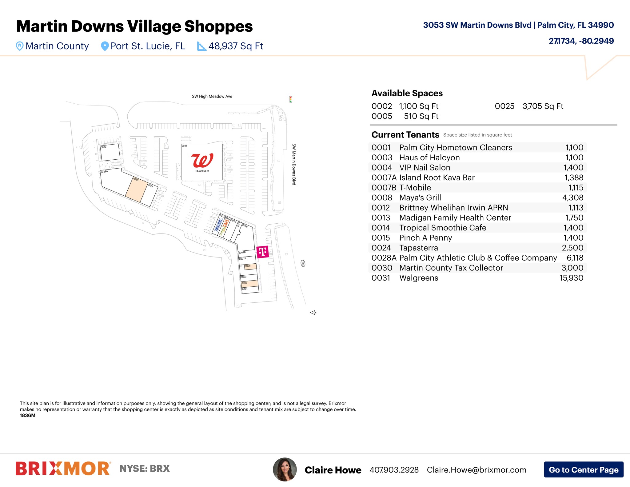 3001-3139 SW Martin Downs Blvd, Palm City, FL for lease Site Plan- Image 1 of 1