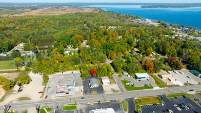 9252 Lake City Rd, Houghton Lake, MI - Aérien  Vue de la carte