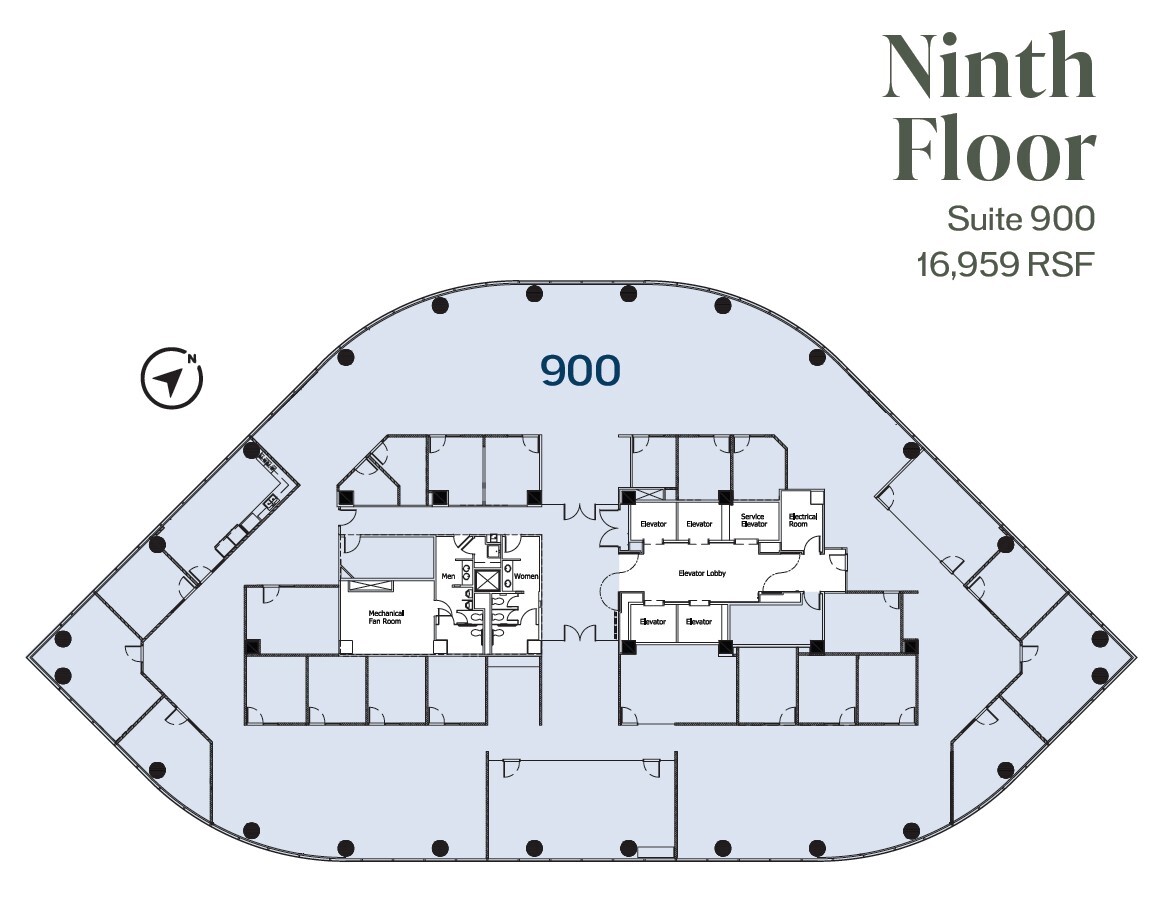 170 S Main St, Salt Lake City, UT à louer Plan d’étage- Image 1 de 1